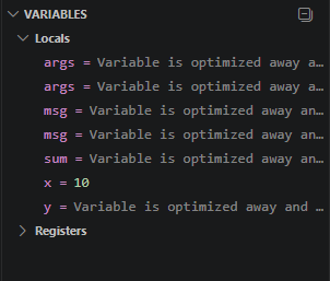 Variables